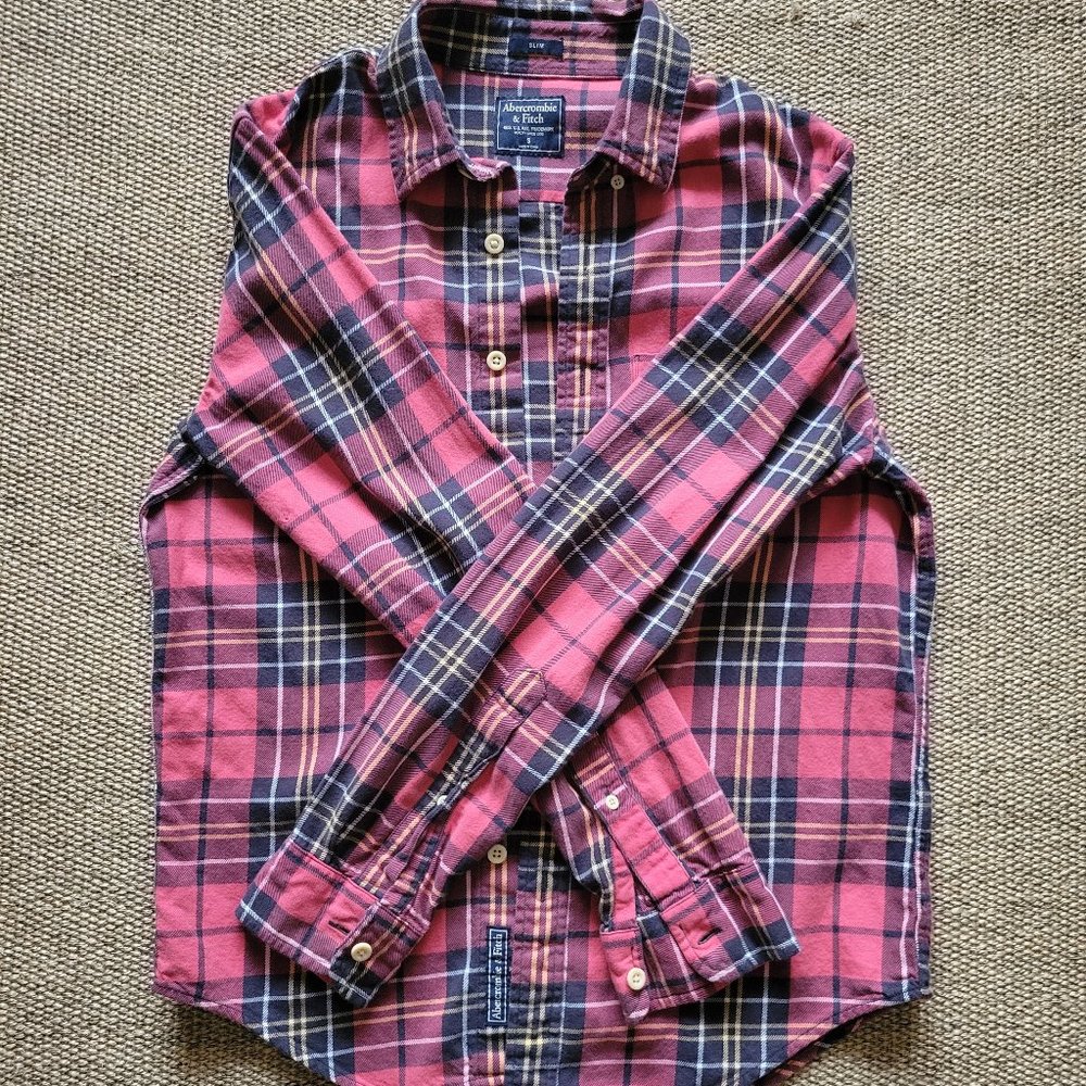 Abercrombie & Fitch Relaxed Flannel